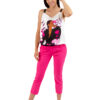 Bluza na bretele sa printom