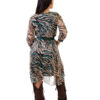 Lepršava animal print haljina