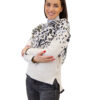 Ženska polurolka animal print
