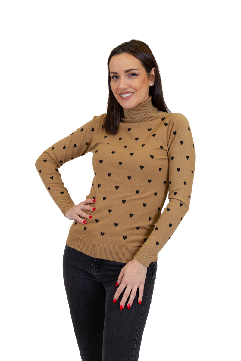 Ženska rolka sa srcima