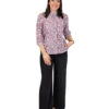Dezenirana bluza 3/4 rukav