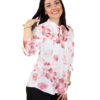 Cvetna bluza sa 3/4 rukavima