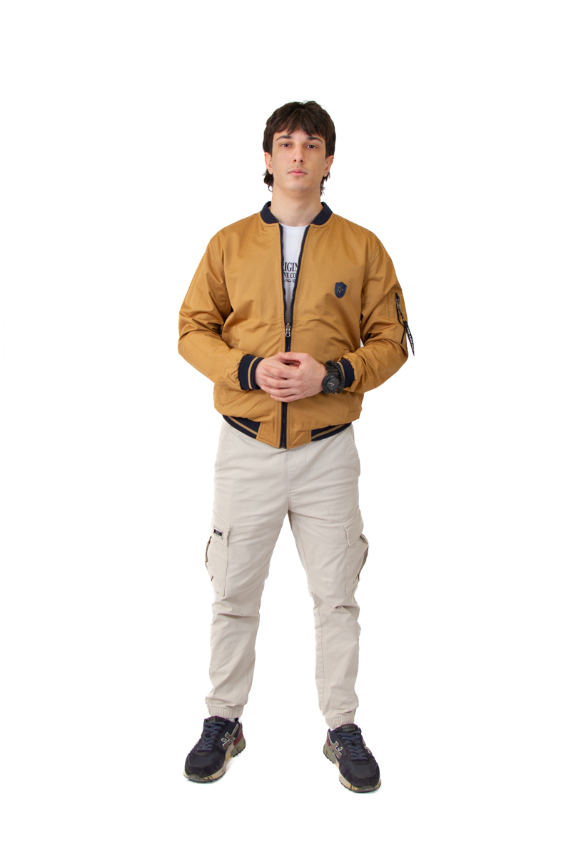 Muška prolećna jakna sa 2 lica