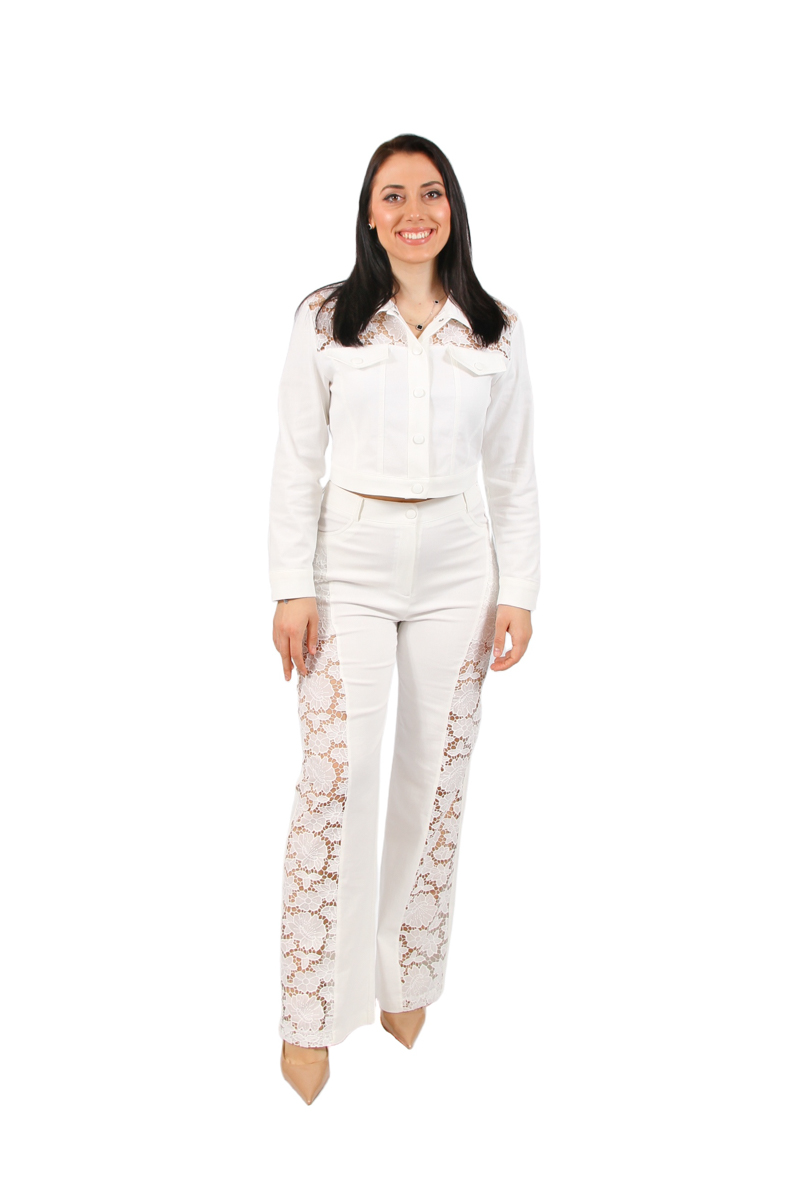 Ženski komplet sa čipkom