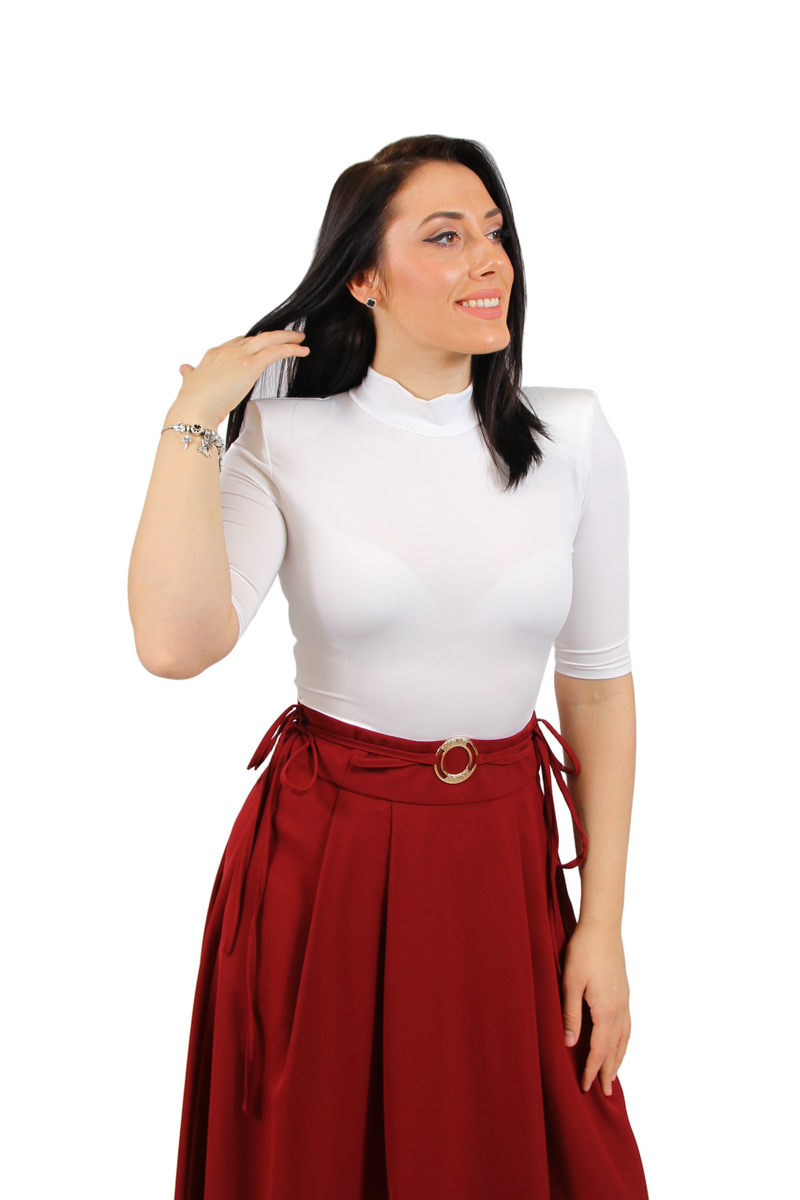 Bodi sa polurolkom i naramenicama